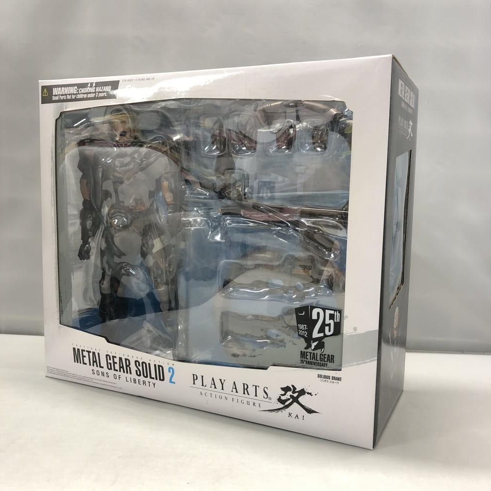 中古】スクウェア・エニックス PLAY ARTS改 ソリダス・スネーク METAL