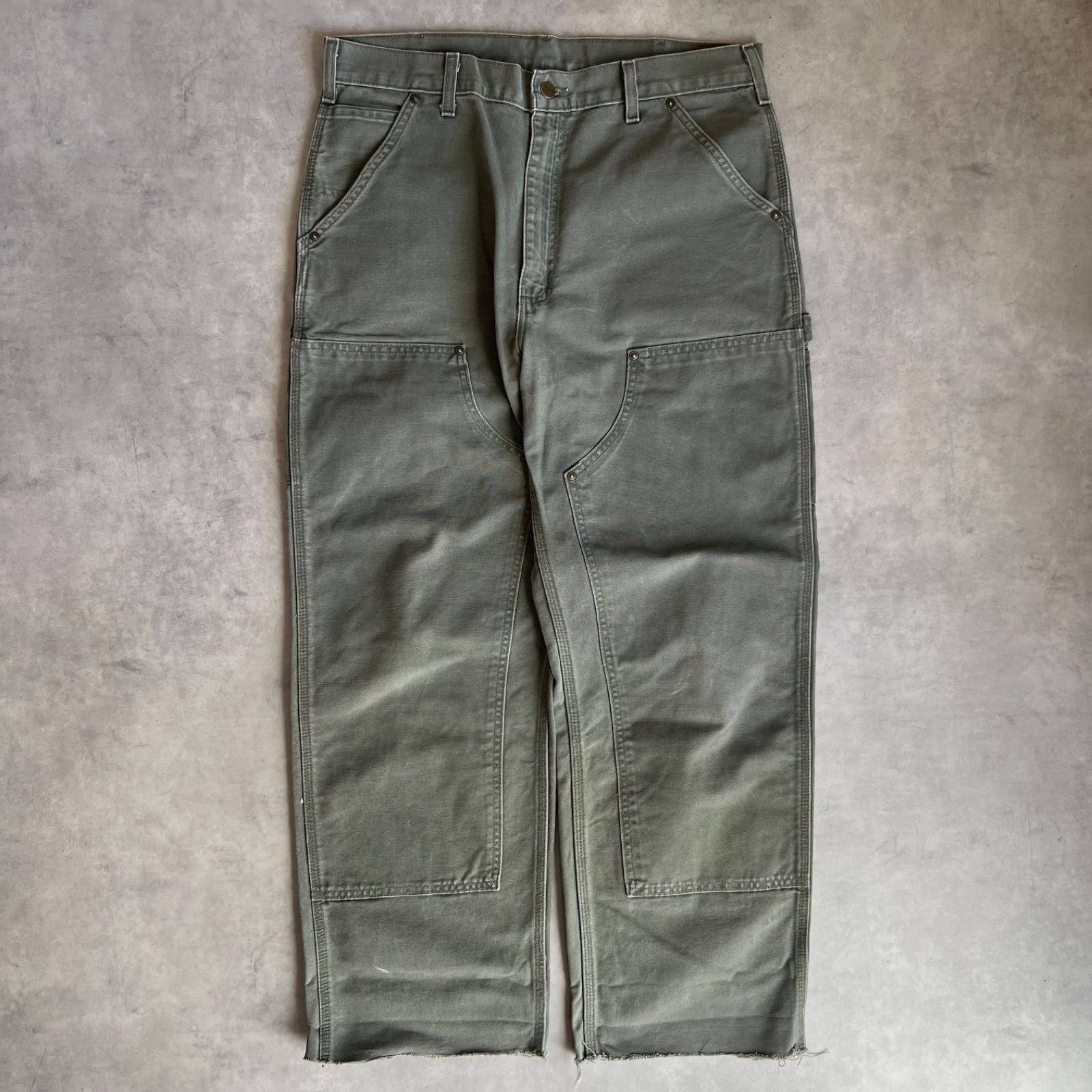 carhartt double knee pants mos カーハート ダブルニー モスグリーン