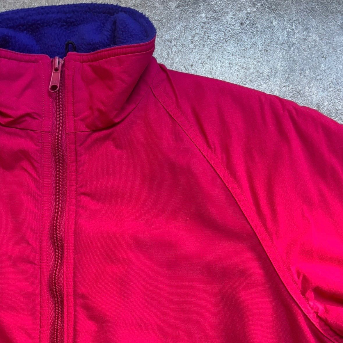 80年代 80s L.L.Bean エルエルビーン レディース ナイロン フリース 
