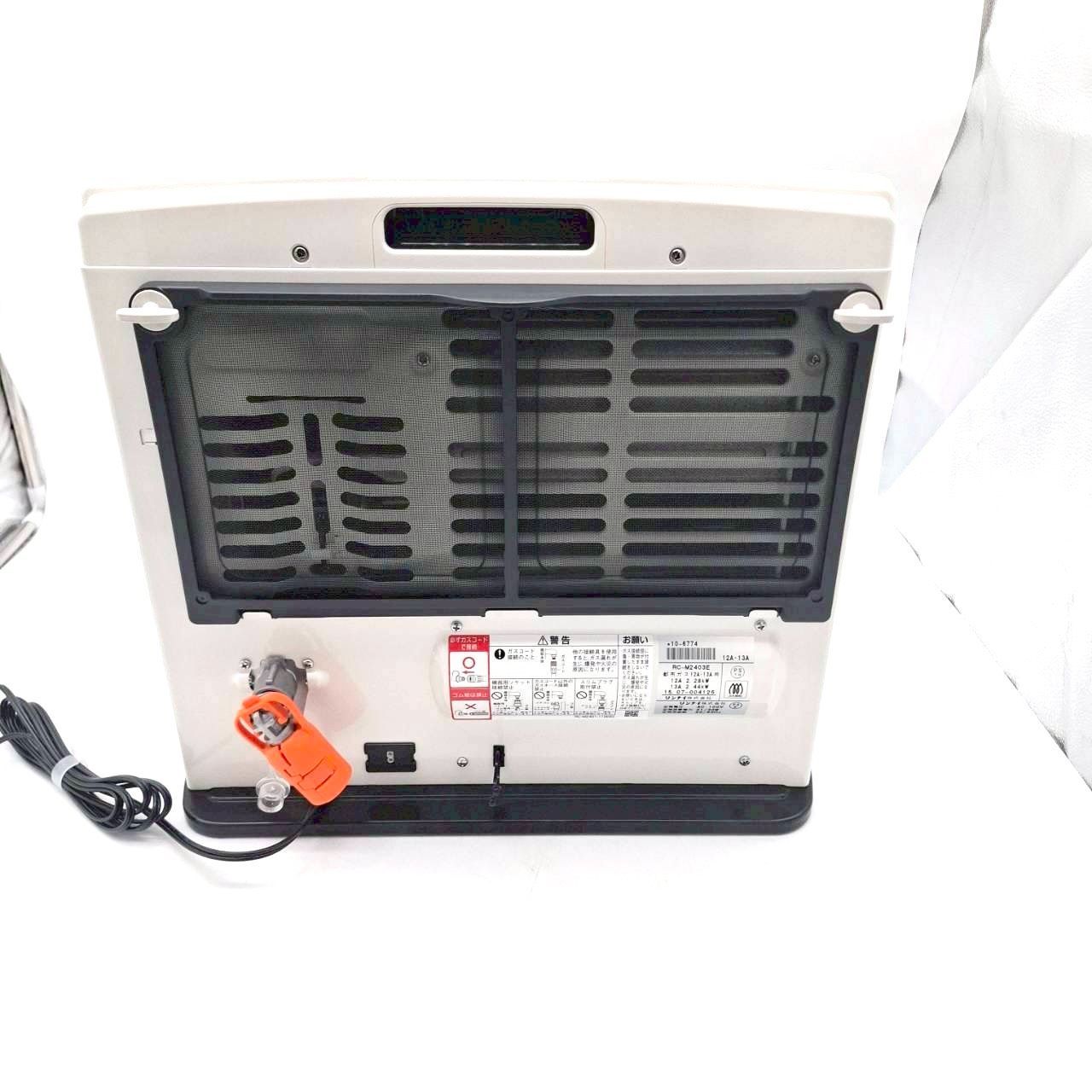 1週間動作保証］Rinnai ガスファンヒーター RC-M2403E - メルカリ