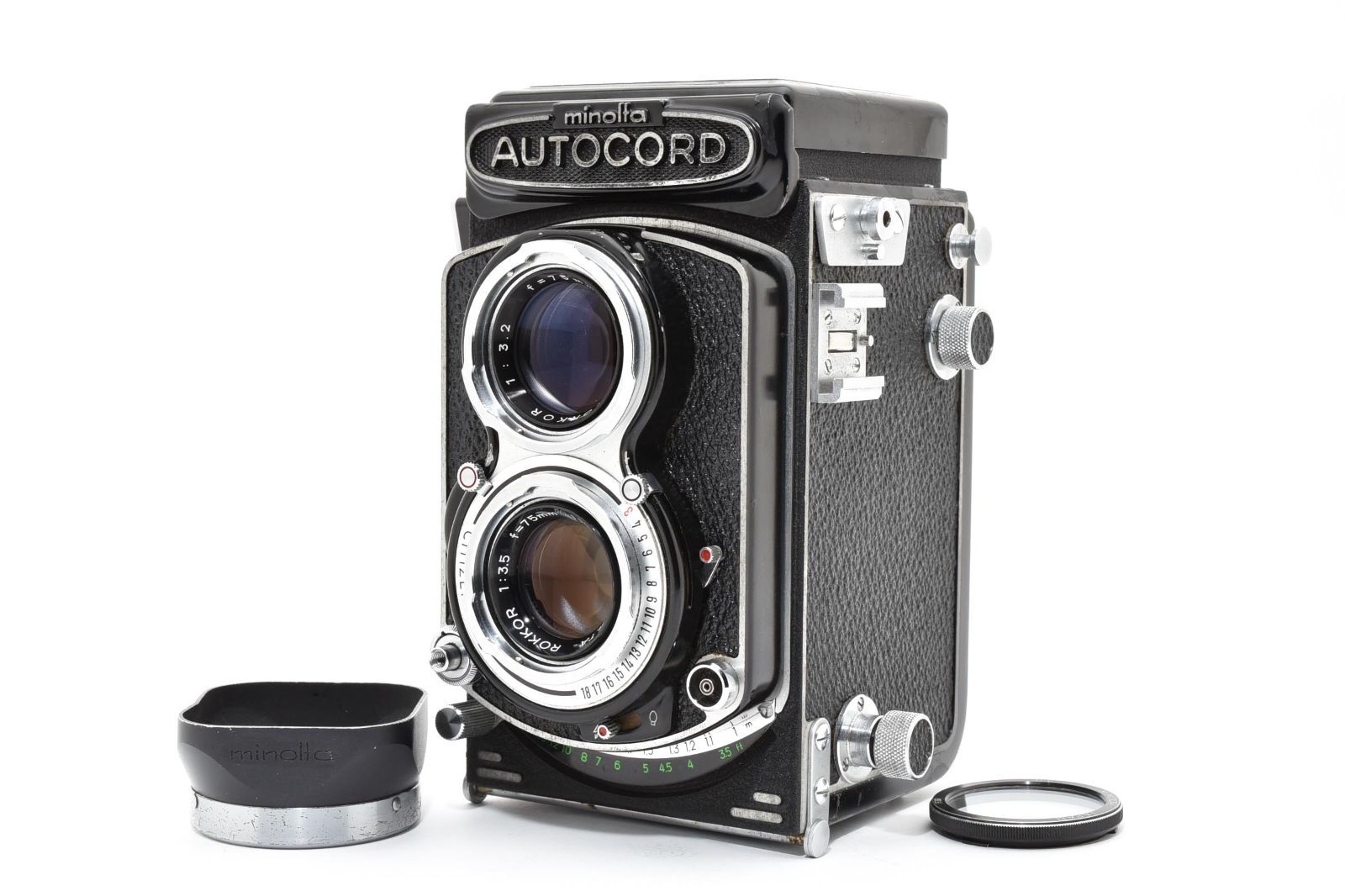【良品】Minolta AUTOCORD 75mm 3.5 良品】Minolta AUTOCORD 75mm 3.5 Minolta Autocord III TLR Film