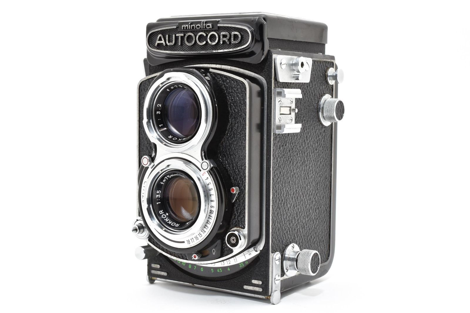 4757 ミノルタ Minolta Autocord III 75mm f3.5 二眼レフ フィルム