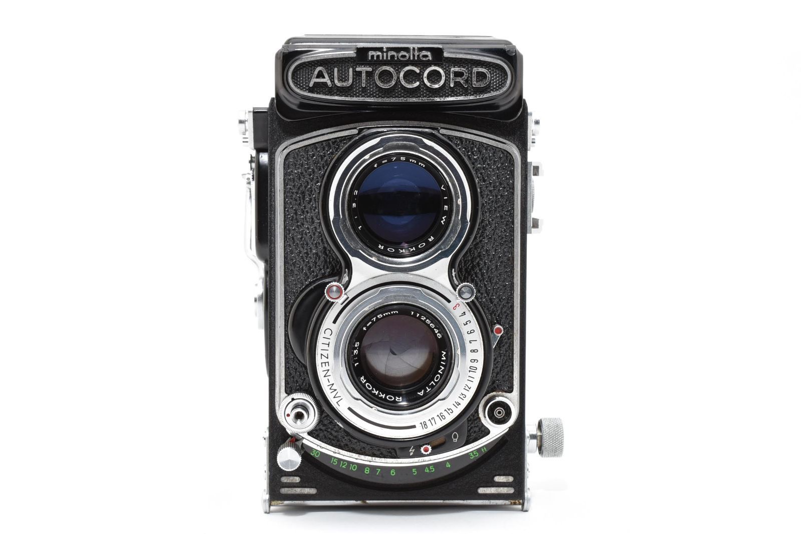 分解整備済み Minolta AUTOCORD 75mm F3.5 #8651 分解整備済み Minolta AUTOCORD 75mm F3.5 #8651 分解整備済み Minolta