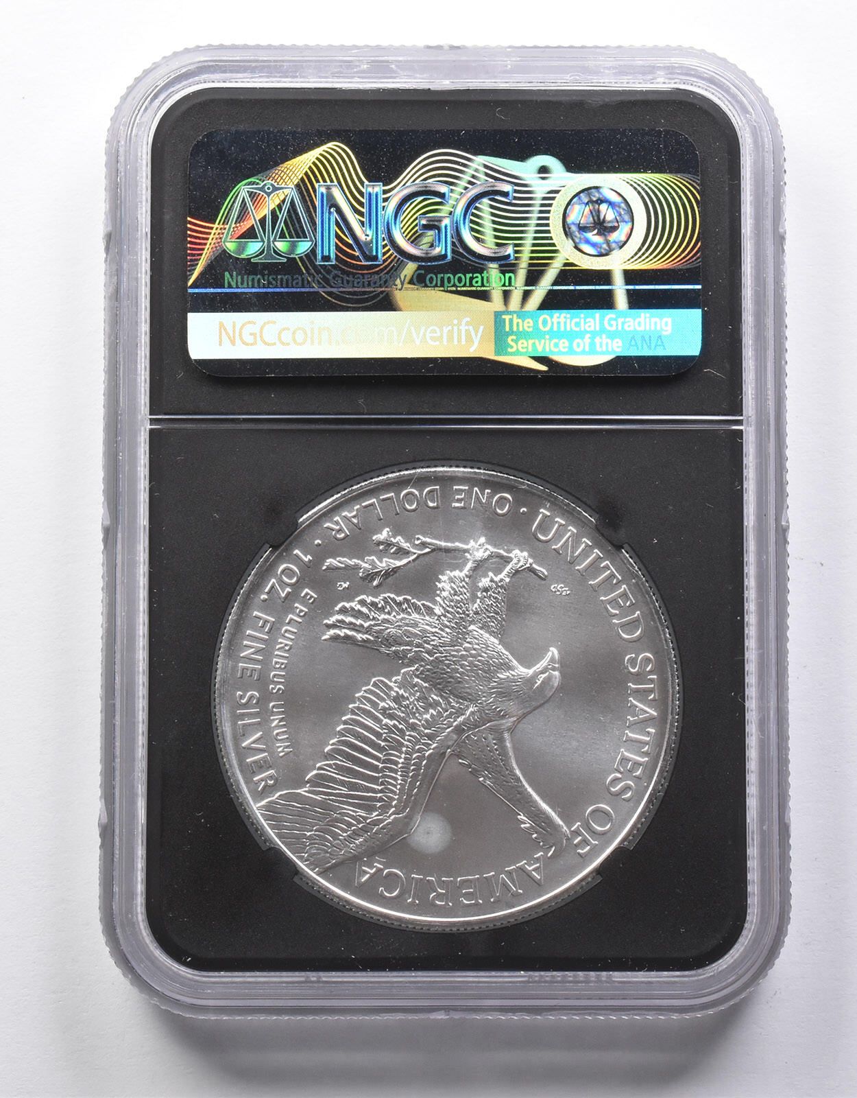 MS70 2022 アメリカン・シルバー・イーグル FDOI ジョン・ボーナー