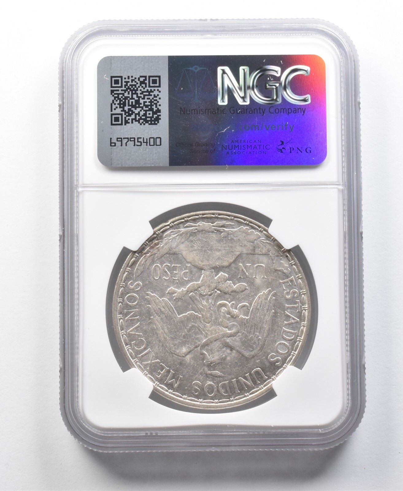 1910年 メキシコペソ AU58 NGC *8675 - メルカリ