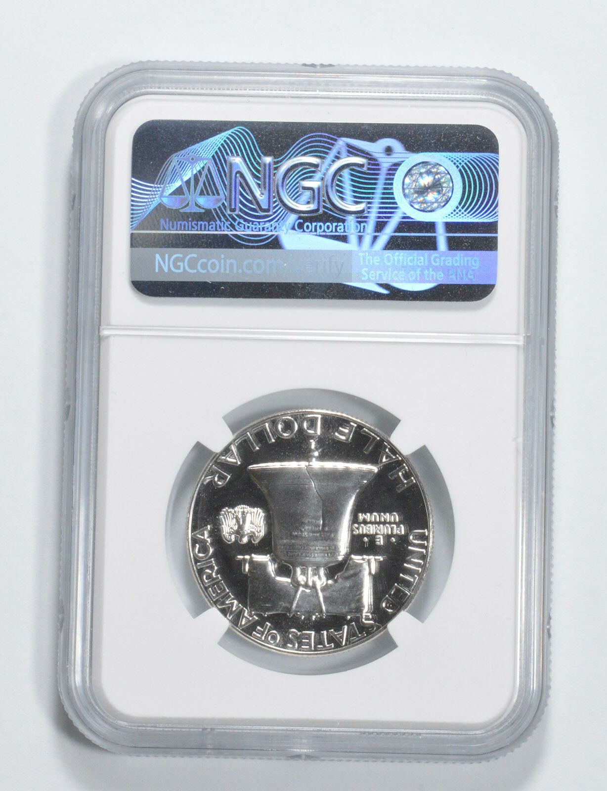 1963年 PF69 プルーフ フランクリン ハーフダラー NGC グレーディング