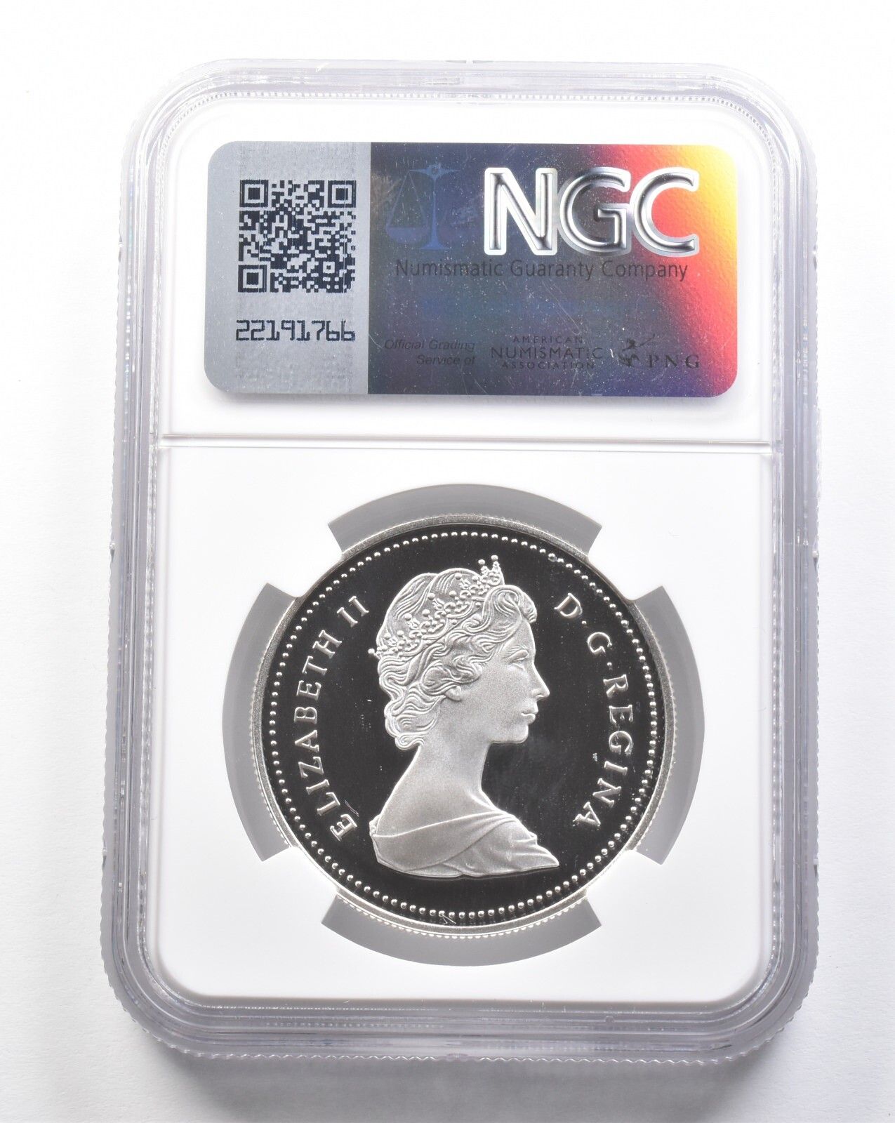 1986年カナダ銀貨 バンクーバー100周年記念 PF70 UCAM NGC *7435