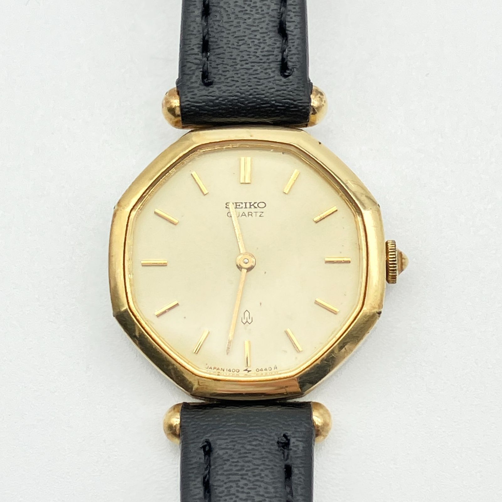 中古】セイコー SEIKO レディース 腕時計 1400-5260 オクタゴン 八角形