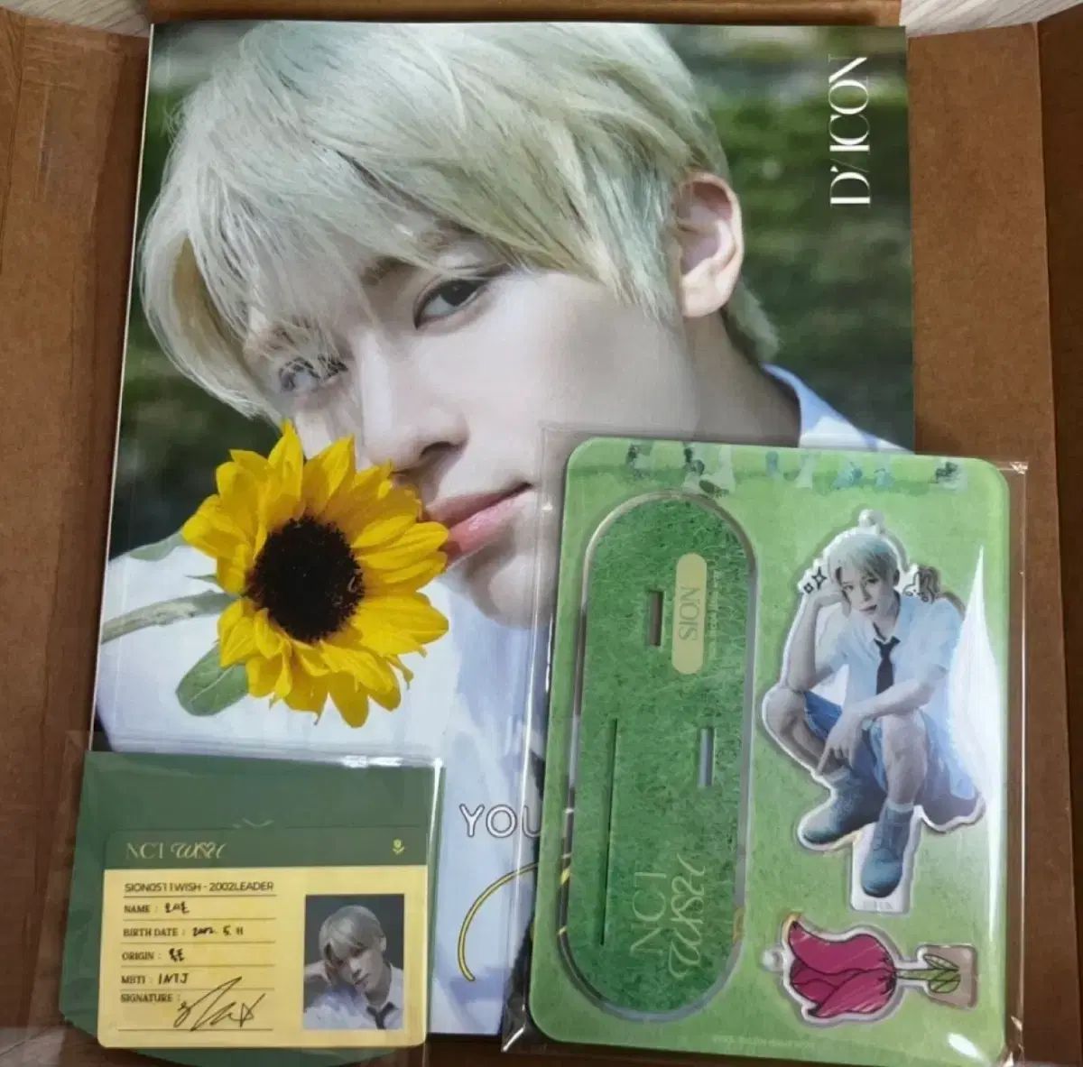 NCT WISH シオン DICON A版 トレカ なし 出品 - メルカリ