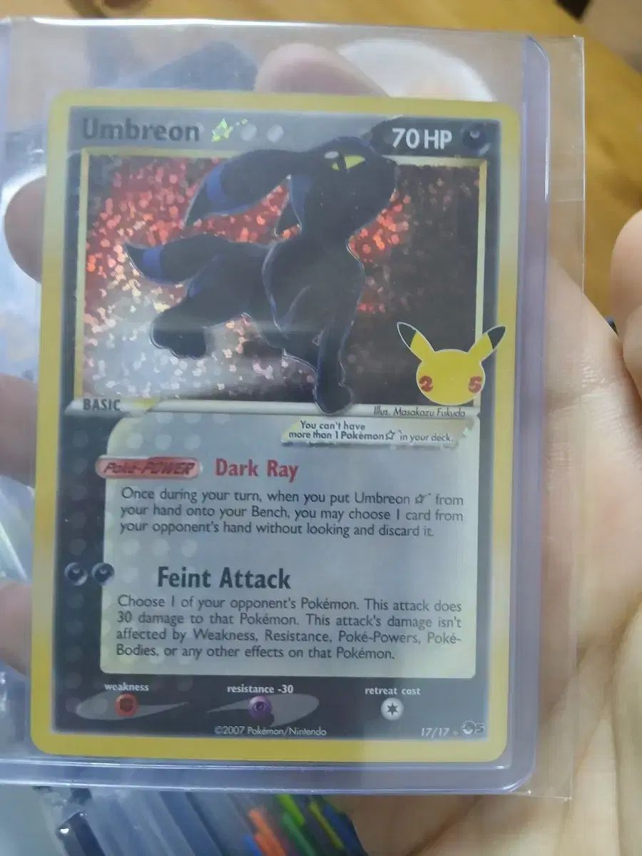 ポケットモンスターカード 2007 Umbreon ブラッキー