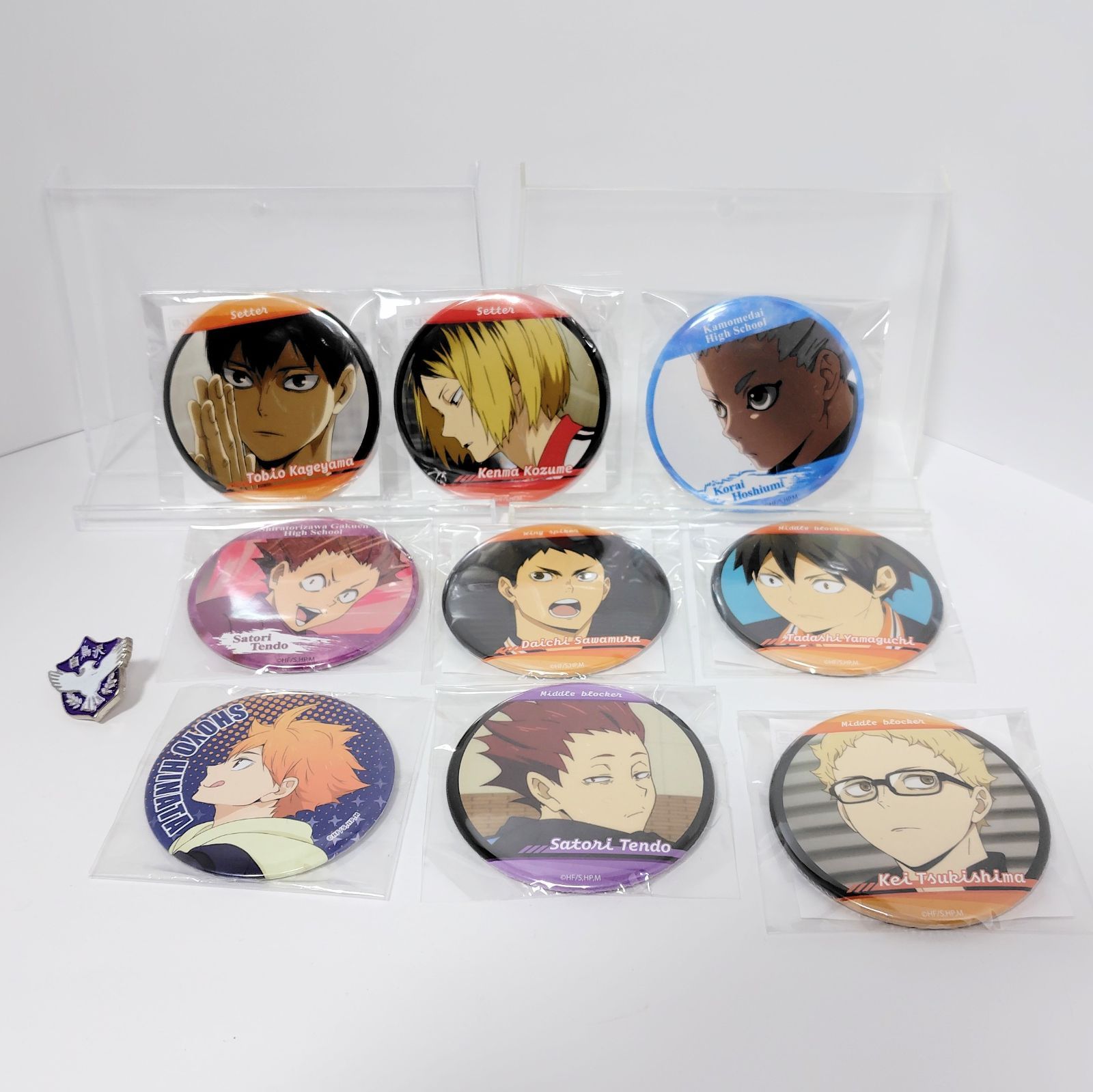 ハイキュー アクリルスタンド 缶バッジ カード 色紙 グッズ セット