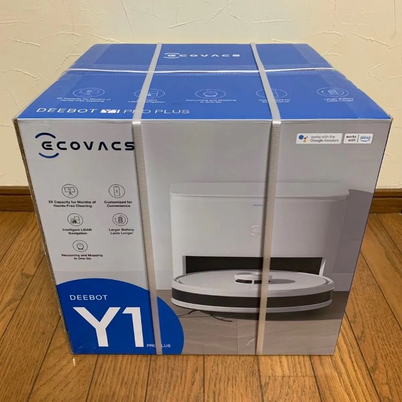 新品☆保証☆エコバックス ECOVACS DEEBOT Y1 PRO PLUS DLX32-22EE
