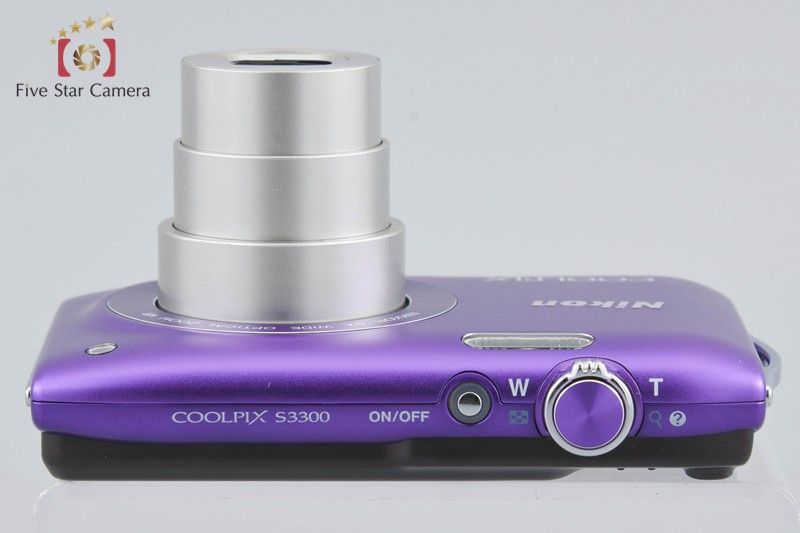 Nikon COOLPIX S3300 パープル コンパクトデジタルカメラ Amazon | Nikon デジタルカメラ COOLPIX (クールピクス) S3300