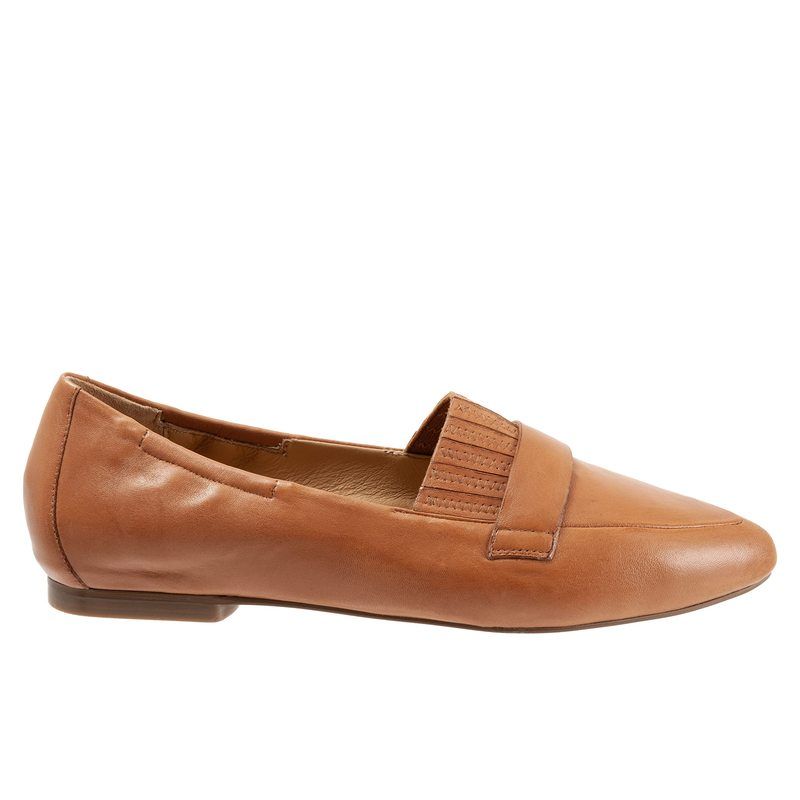 (取寄) トロッターズ レディース エモーション Trotters women Emotion Caramel Leather トロッターズ レディース シューズ スリッポン・ローファー Trotters