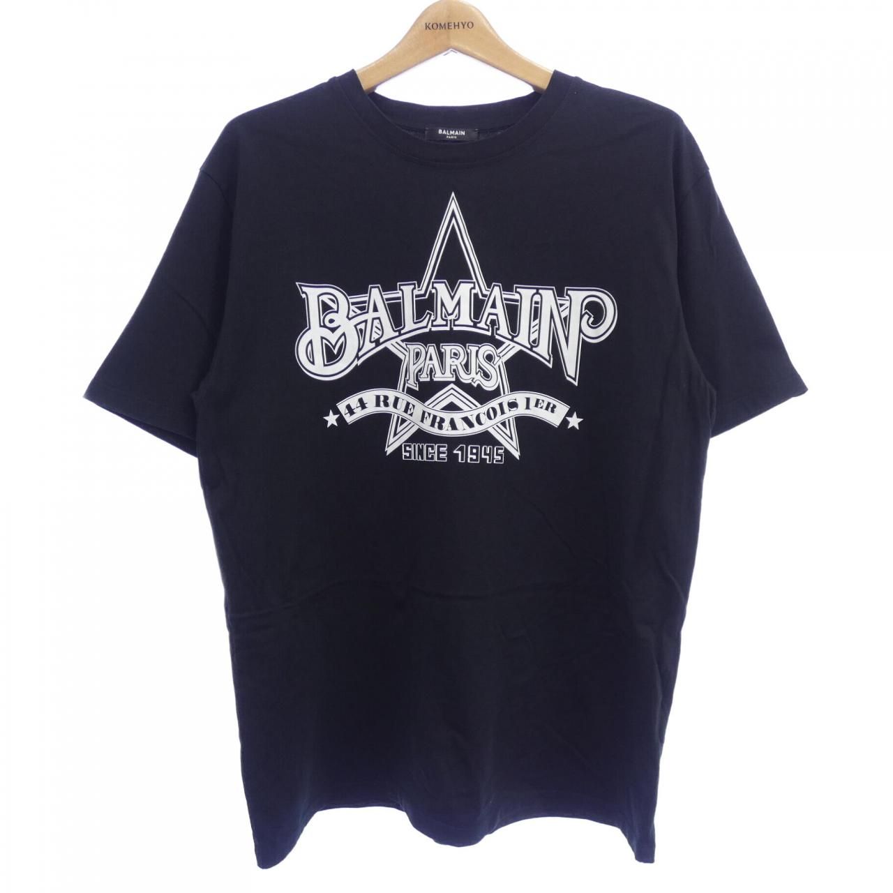 中古・古着通販BALMAIN (バルマン) デストロイロゴダメージ加工 BALMAN 