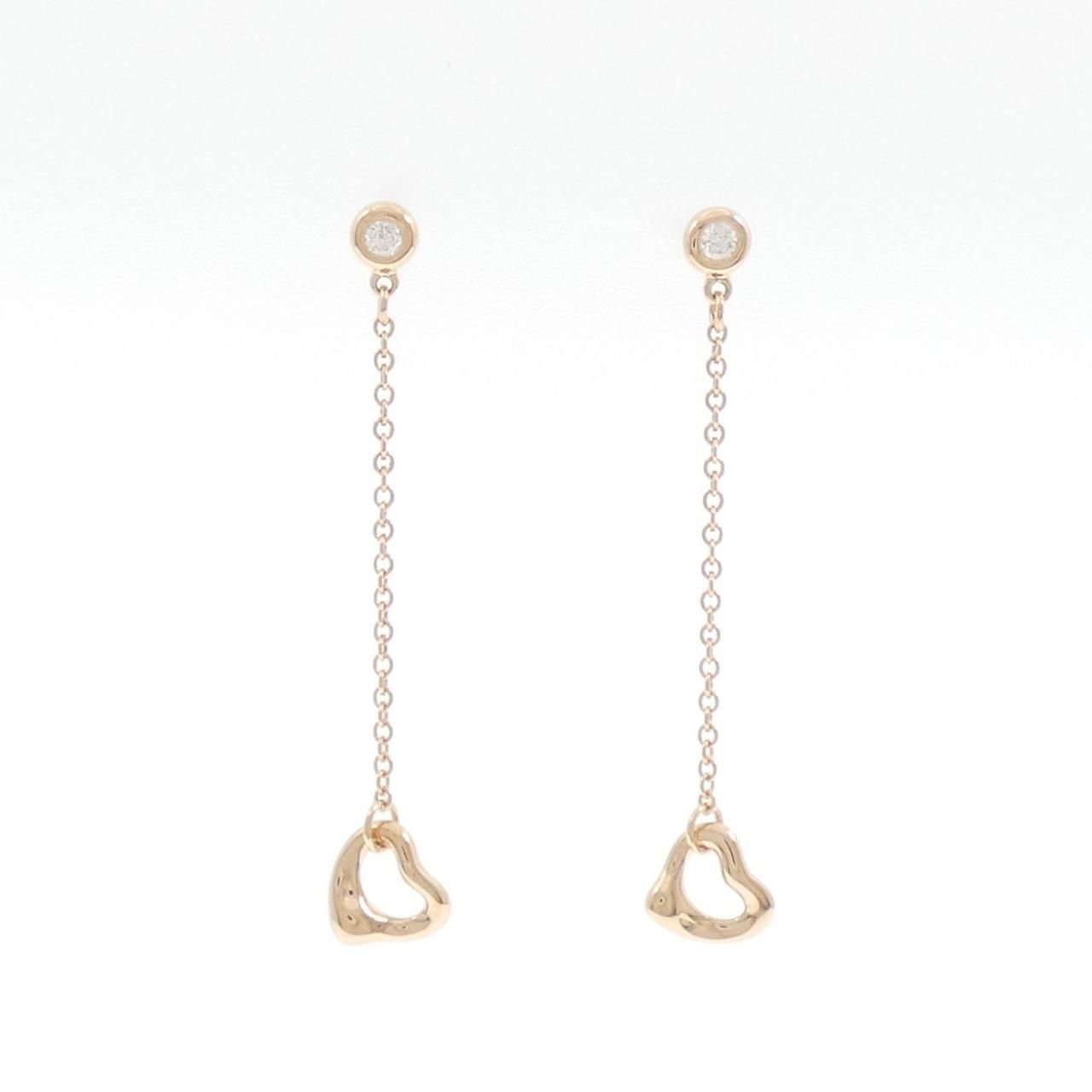 ティファニー バイザヤード オープンハート ピアス - メルカリ