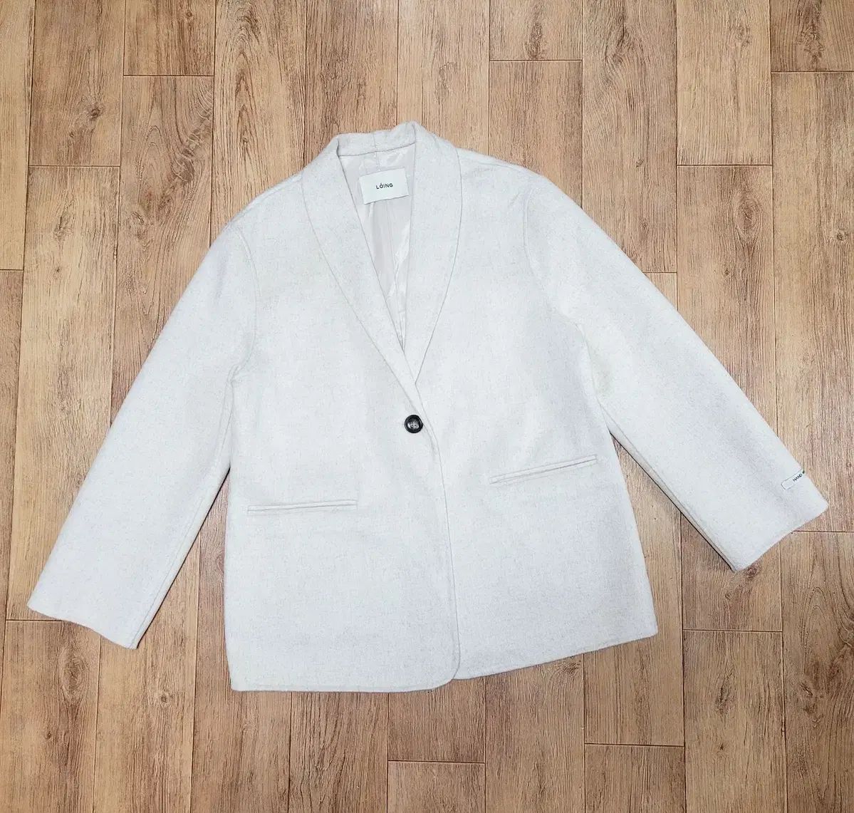 ローイング LOING ハンドメイド ウールジャケット フリーサイズ