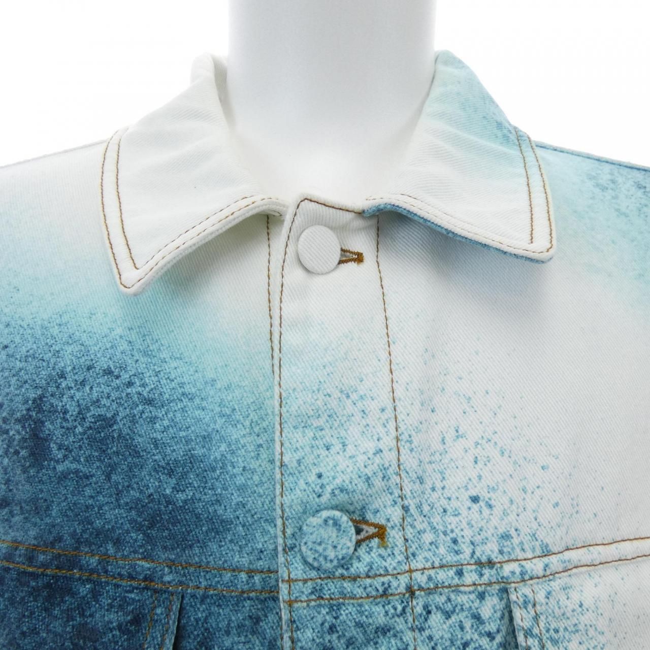 ルイヴィトン LOUIS VUITTON LVスプレーデニムジャケット HOA10WU14