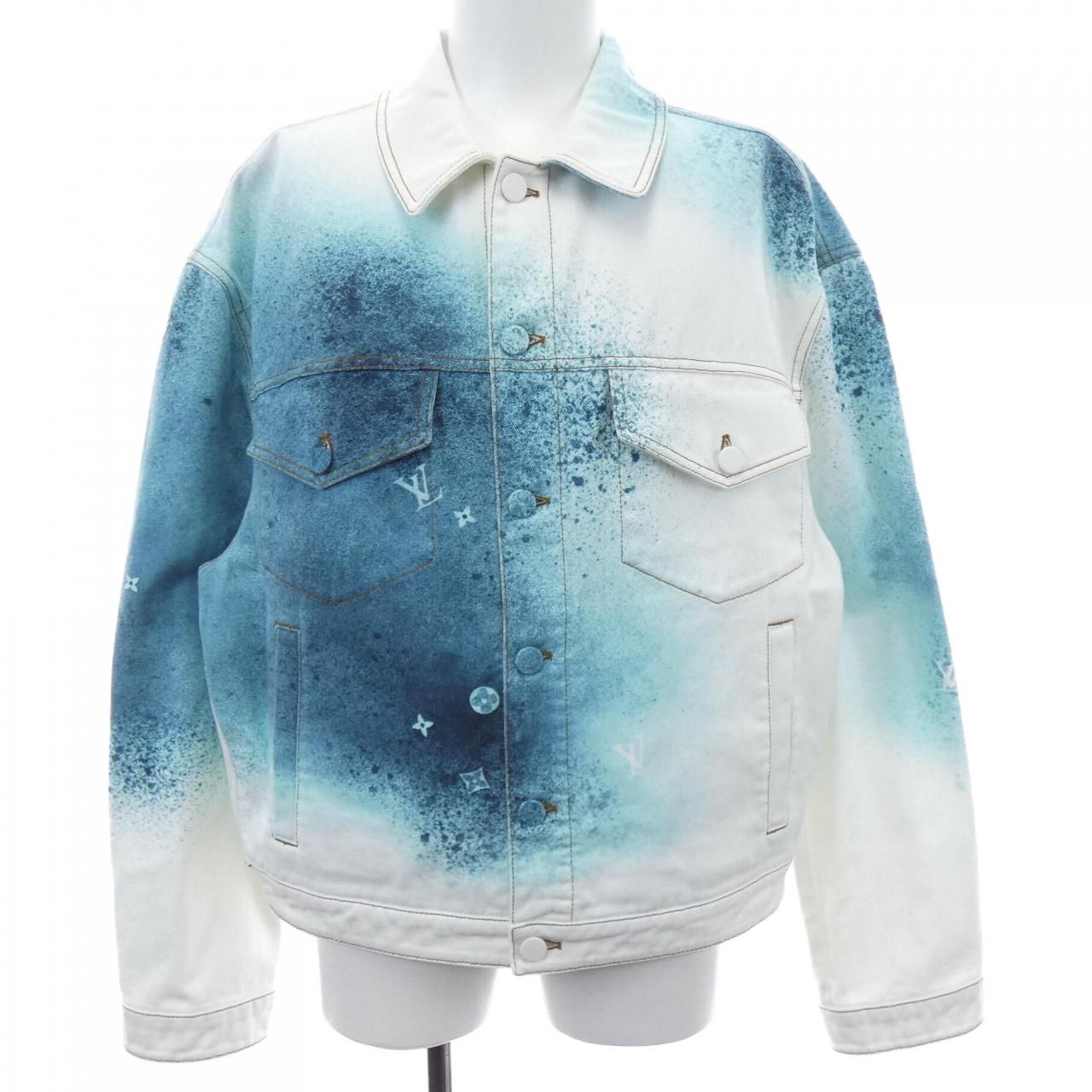 ルイヴィトン LOUIS VUITTON LVスプレーデニムジャケット HOA10WU14