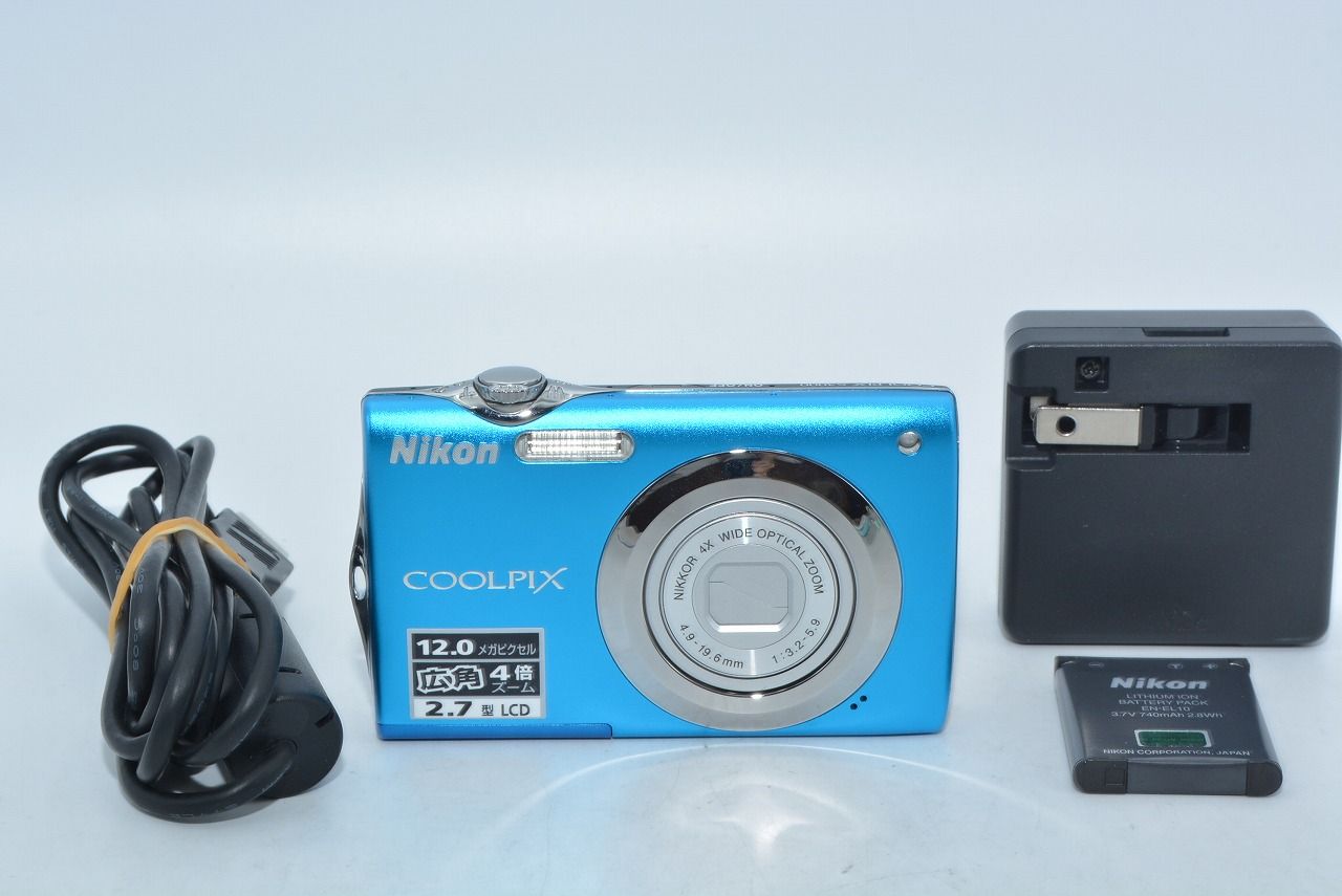 ニコン Nikon COOLPIX S3000 アクアブルー コレクション