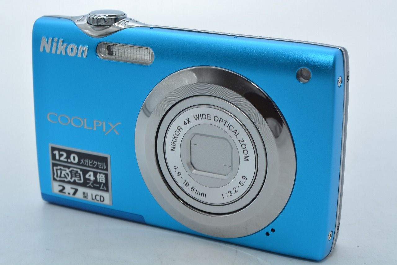 ニコン Nikon COOLPIX S3000 アクアブルー コレクション