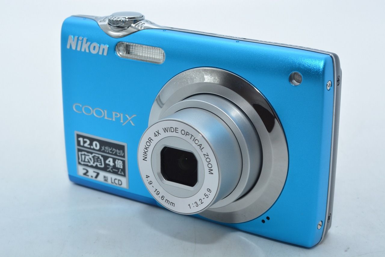 Nikon COOLPIX S3000 ブルーボディ ニコン コンパクトデジタルカメラ