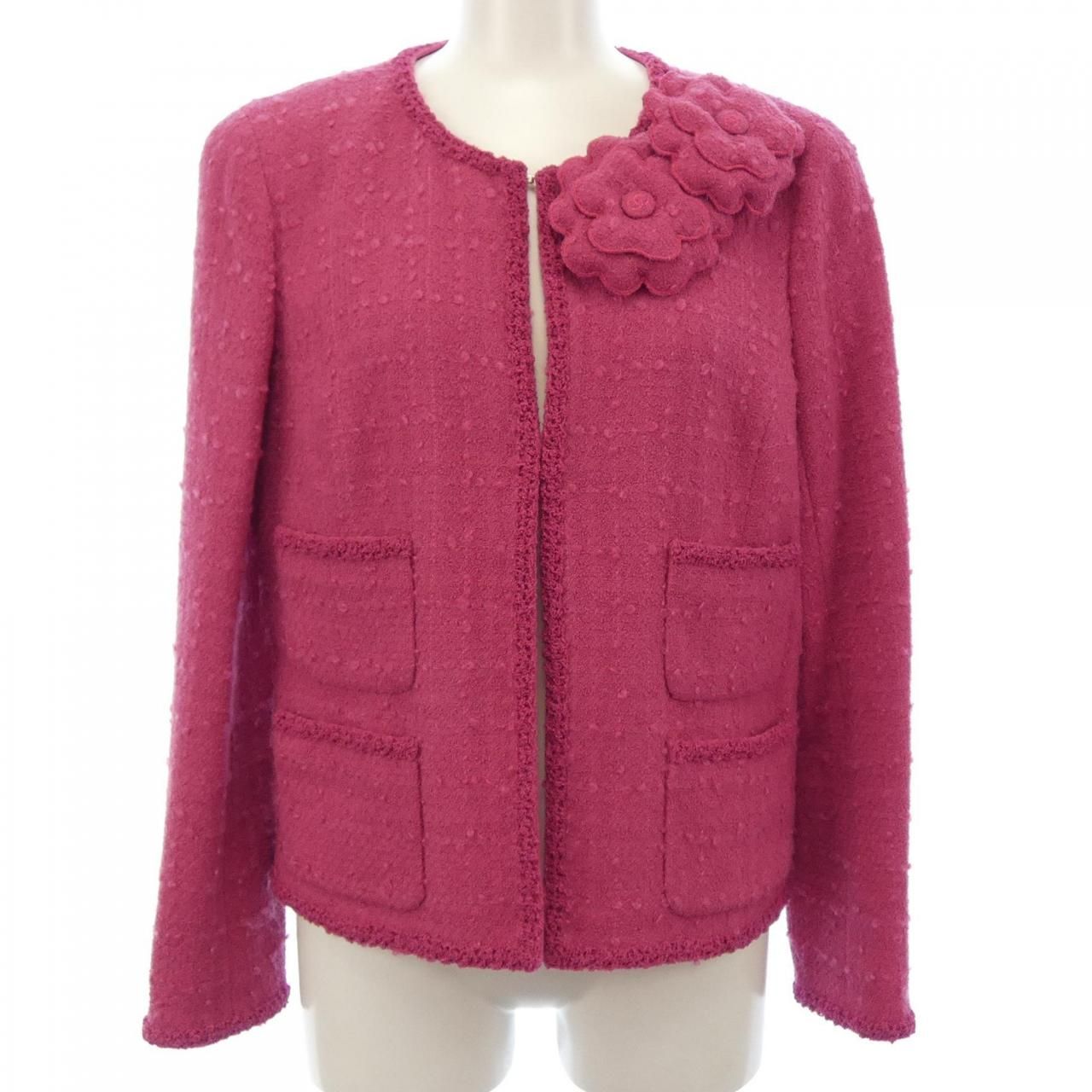 シャネル CHANEL 09 A ノーカラージャケット