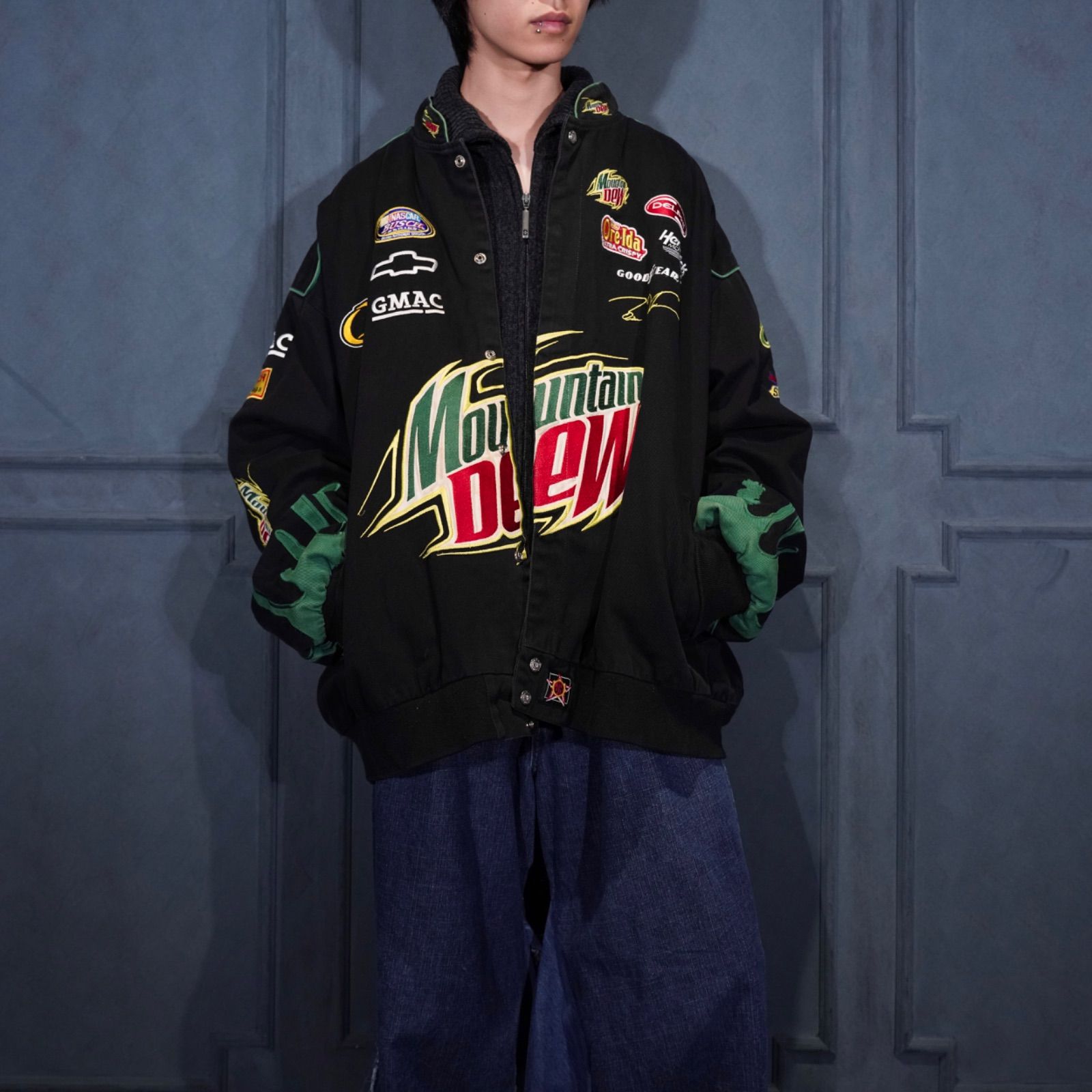 激レア　JH DESIGN ジェフハミルトン ヤンキース　コムドットやまと着用 ジェフハミルトン ドジャース スタジャン ジェフハミルトン JH Design