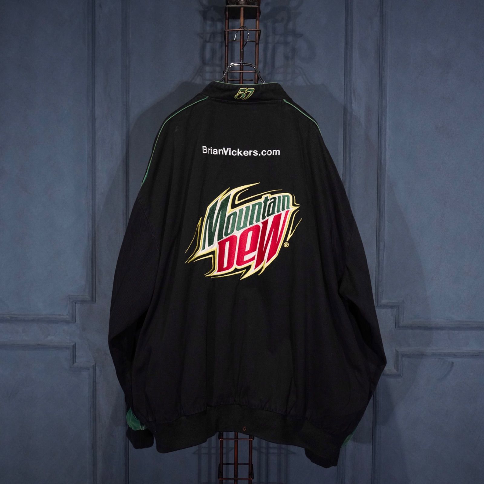 USA VINTAGE JH DESIGN JEFF HAMILTON Mountain Dew EMBROIDERY DESIGN 