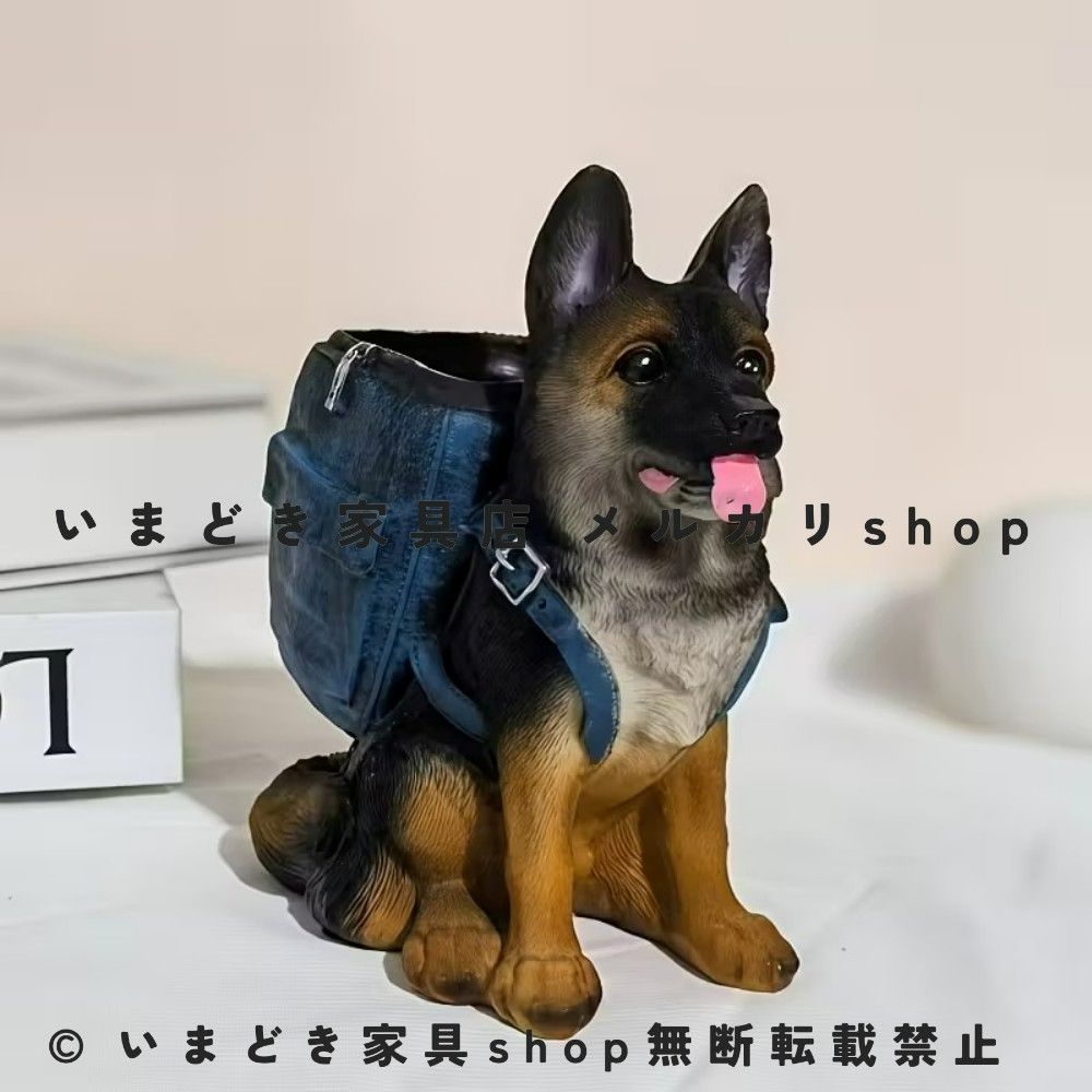 ペン立て かわいい アニマル インテリア 犬 動物 ドッグ 置物 オーナメント ペンホルダー デスクオーガナイザー インテリア お洒落 おしゃれ 贈り物 飾り デコレーション ホームデコレーション リビングルーム かわいい 可愛い ホリデープレゼント