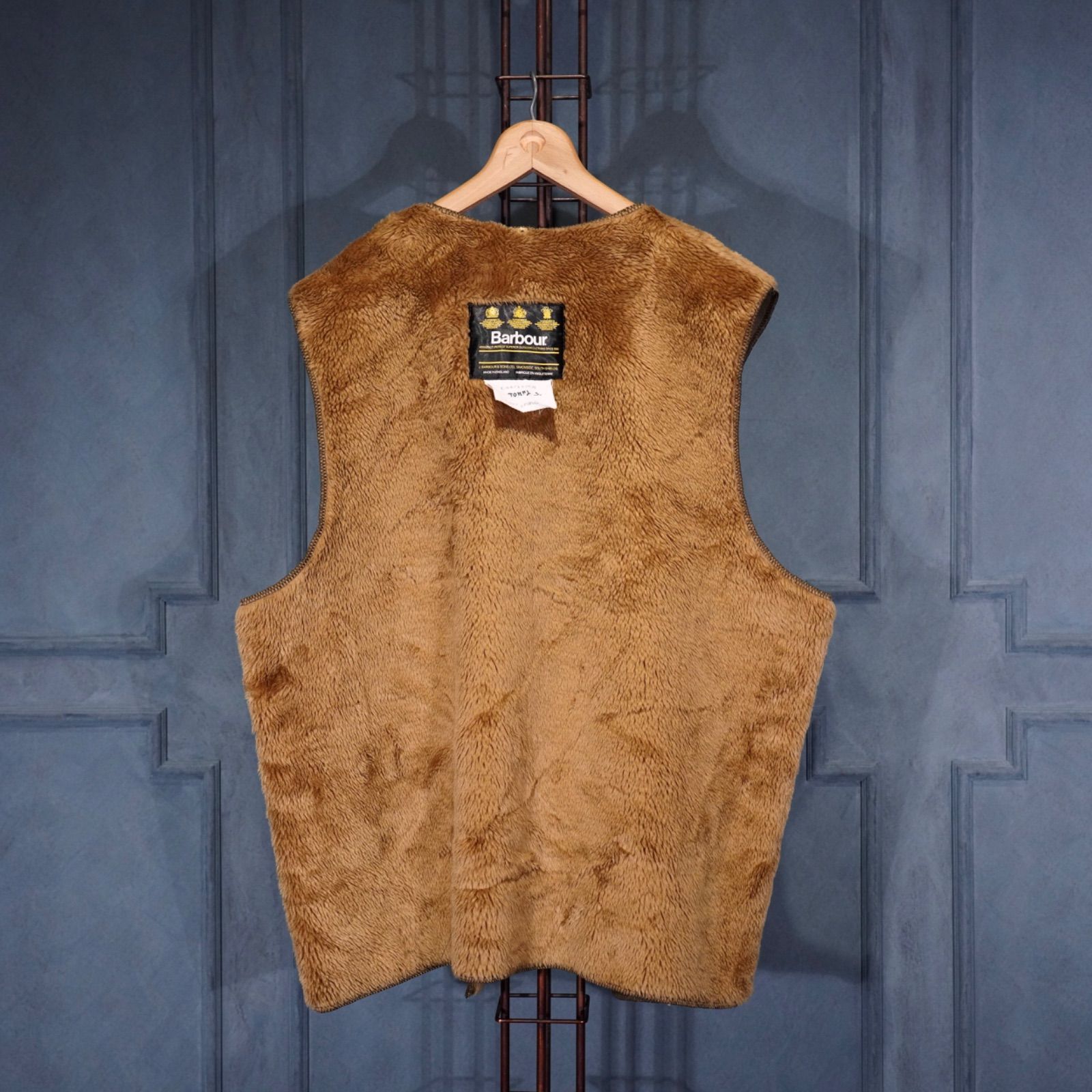 EU VINTAGE Barbour BOA LINER VEST/ヨーロッパ古着バブアーボア