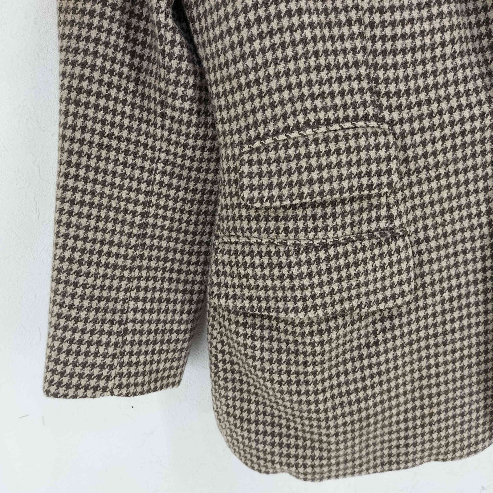 ラルフローレン RALPH LAUREN 千鳥格子柄 2Bテーラードジャケット 