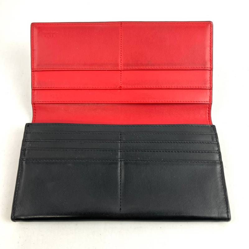 FENDI フェンディ 長財布 2つ折り モンスター バグズアイ レザー