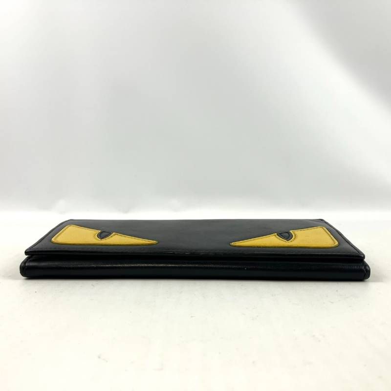 FENDI フェンディ 長財布 2つ折り モンスター バグズアイ レザー