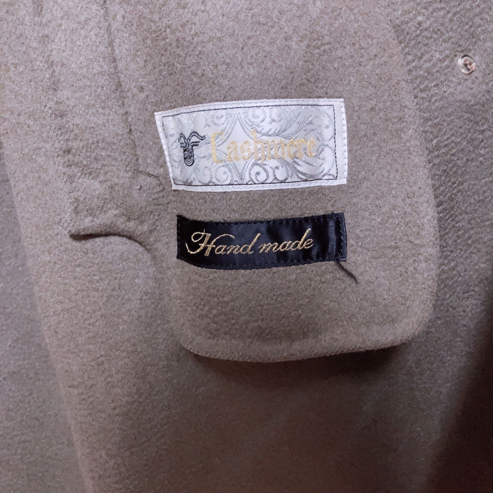 zk3 【美品】Leilian レリアン ウールリバーコート ダブル 茶系