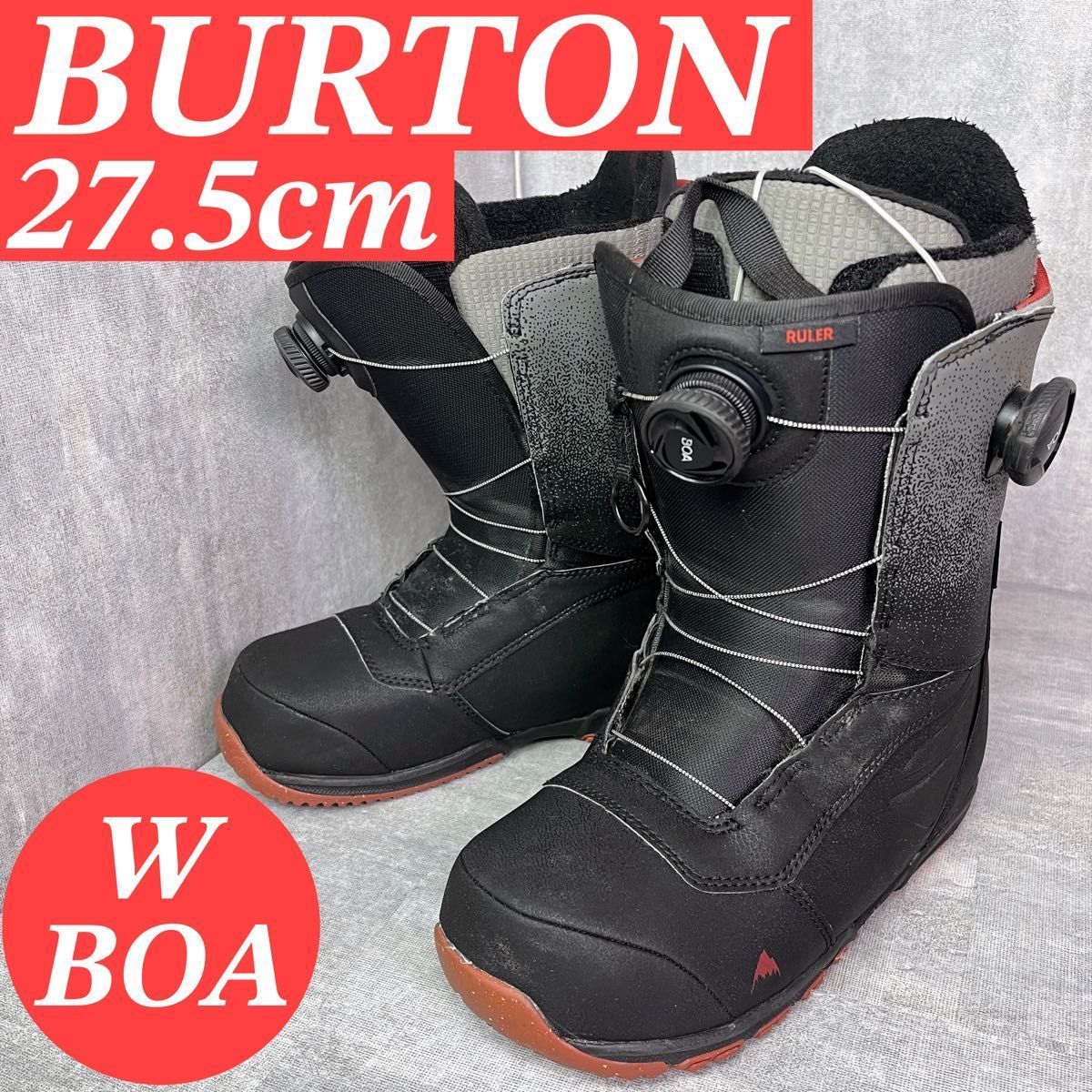 BURTON バートン スノーボード メンズブーツ 27.5cm RULER BOA