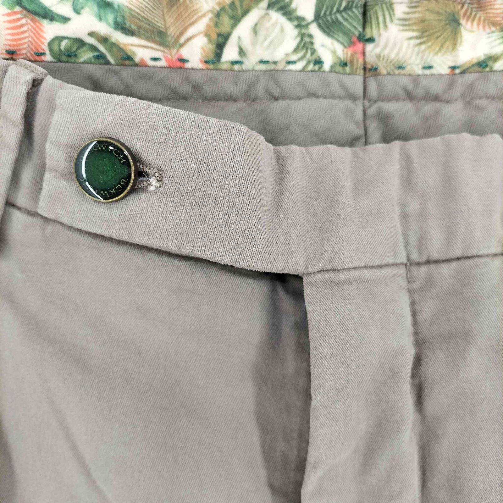 ベルウィッチ BERWICH イタリア製 コットンチノパンツ メンズ 46