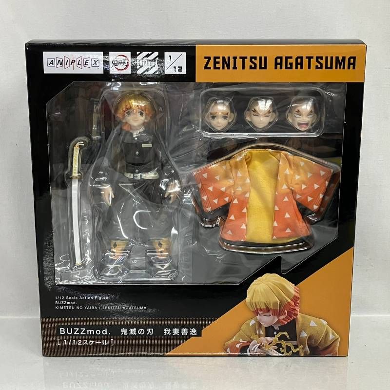 未使用 鬼滅の刃 BUZZmod. 1/12 我妻善逸 フィギュア / ANIPLEX