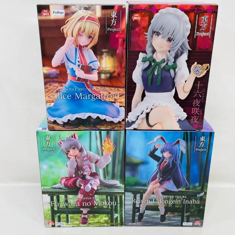 未開封 東方project ぬーどるストッパー フィギュア 4体 まとめ セット