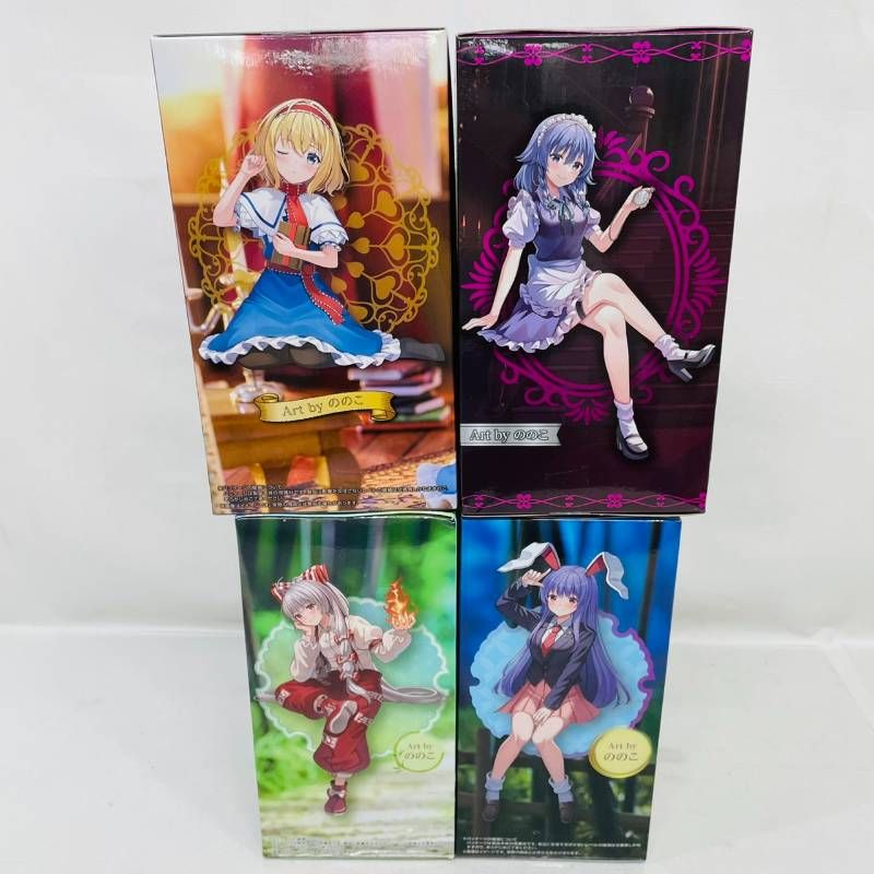 未開封 東方project ぬーどるストッパー フィギュア 4体 まとめ セット