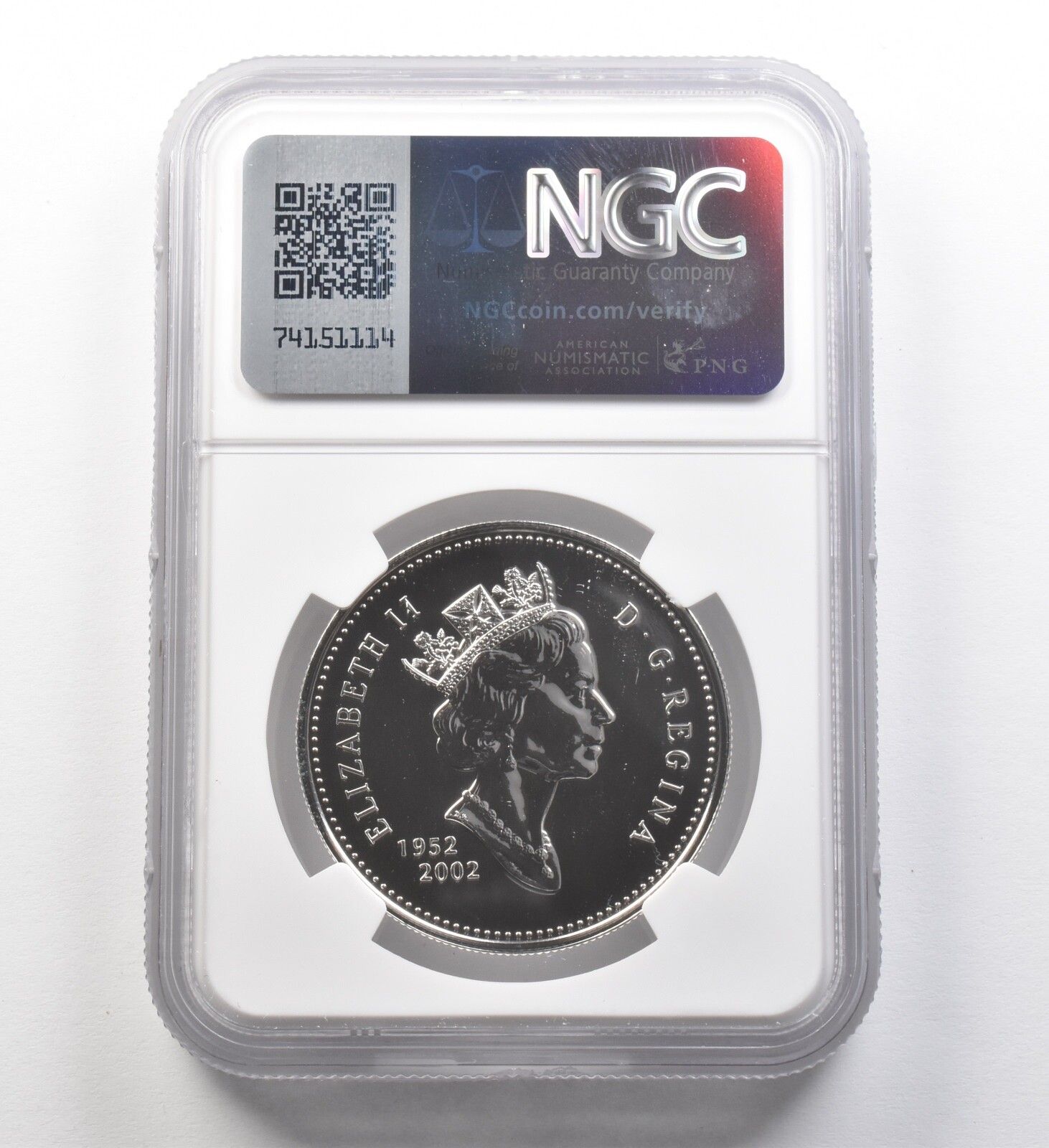 2002年カナダ銀貨ゴールデンジュビリー MS69 DPL NGC *8290 - メルカリ