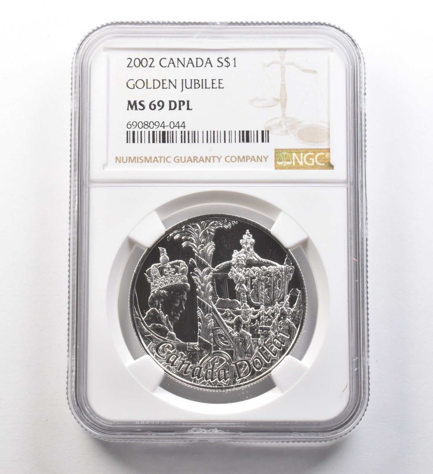 2002年カナダ銀貨ゴールデンジュビリー MS69 DPL NGC *8290 - メルカリ
