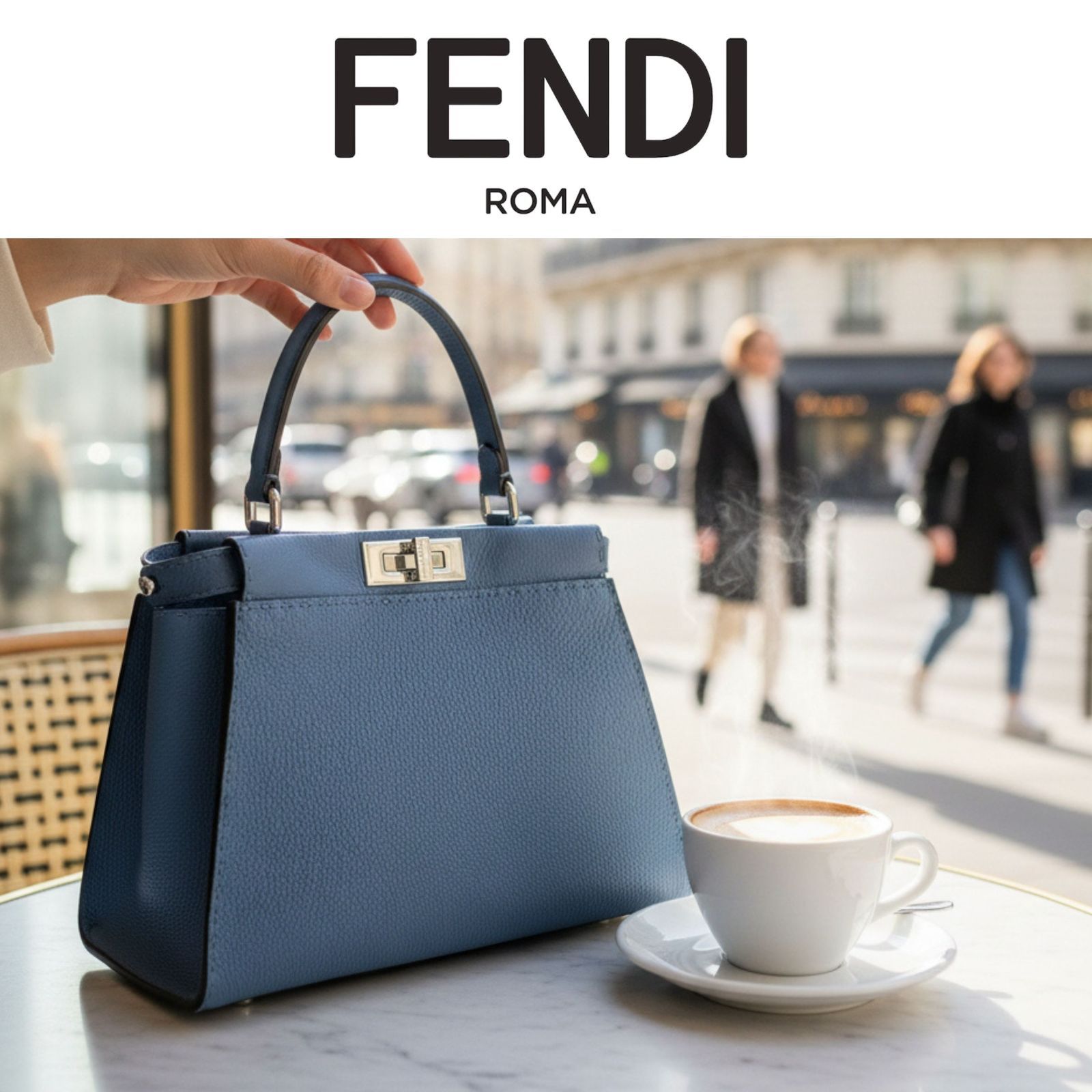 極美品】FENDI フェンディ ピーカブー ミディアム セレリア レディース