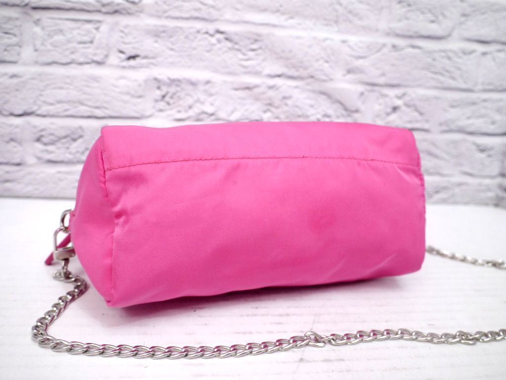 レア◇ PRADA プラダ ナイロンxレザー クロスボディ ショルダー カメラ