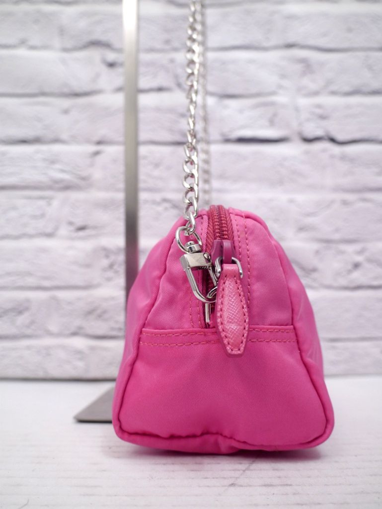 レア◇ PRADA プラダ ナイロンxレザー クロスボディ ショルダー カメラ
