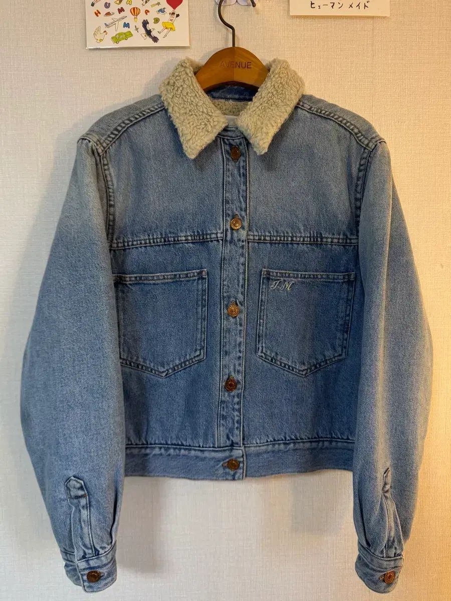 イザベルマラン エトワール デニム シープスキン ジャケット 36 - メルカリ