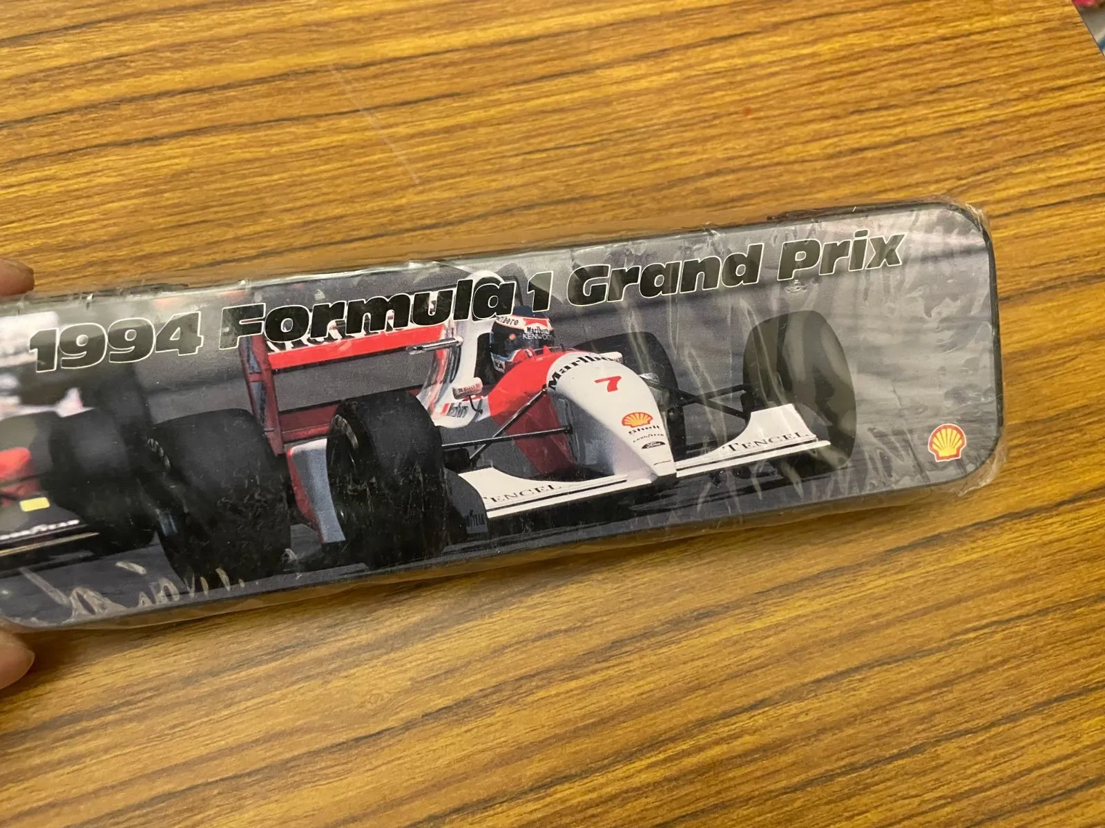 昭和レトロ F1 HONDA ノベルティ メッシュ ペンケース ビンテージ 文具