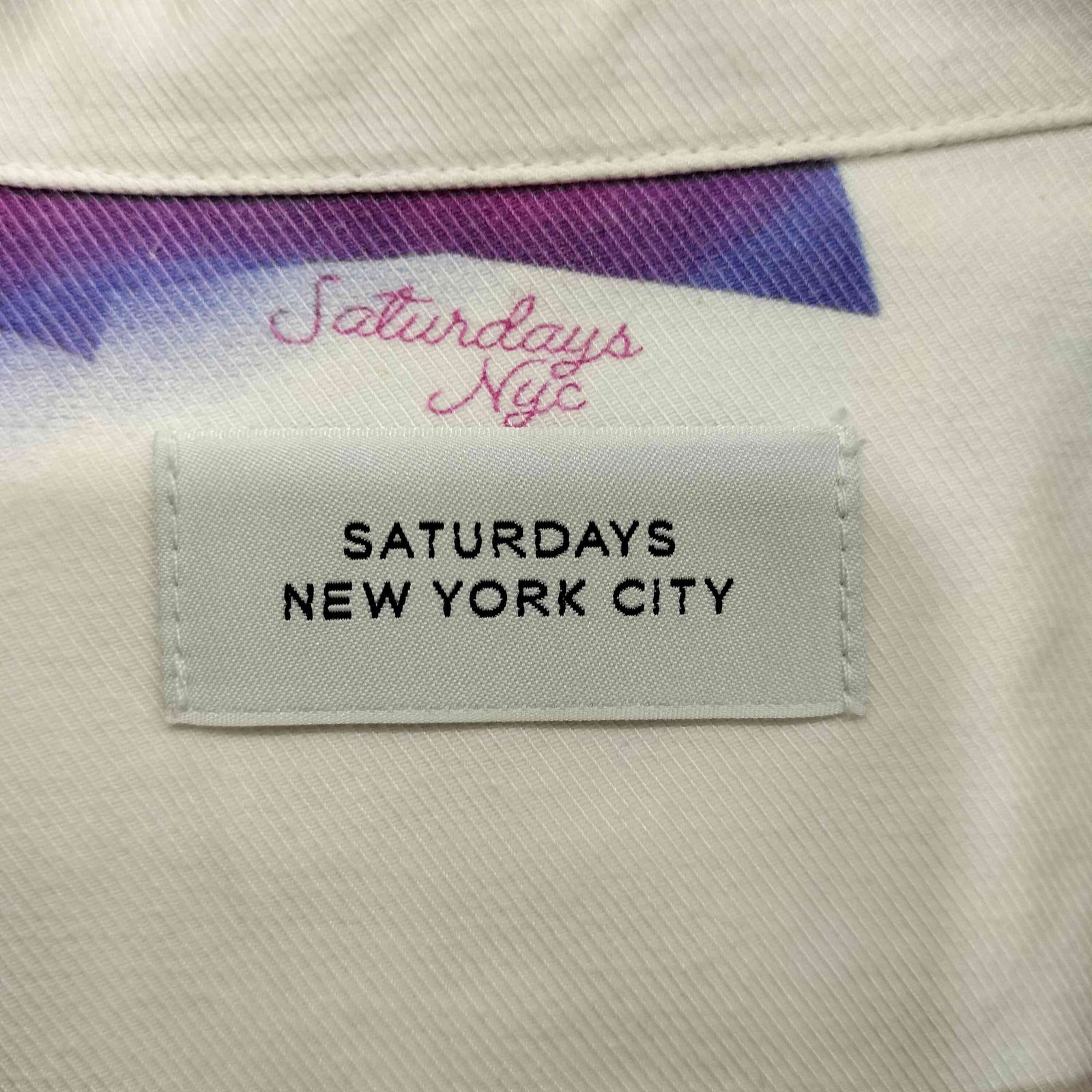サタデーズニューヨークシティ Saturdays NYC マルチカラー オープン