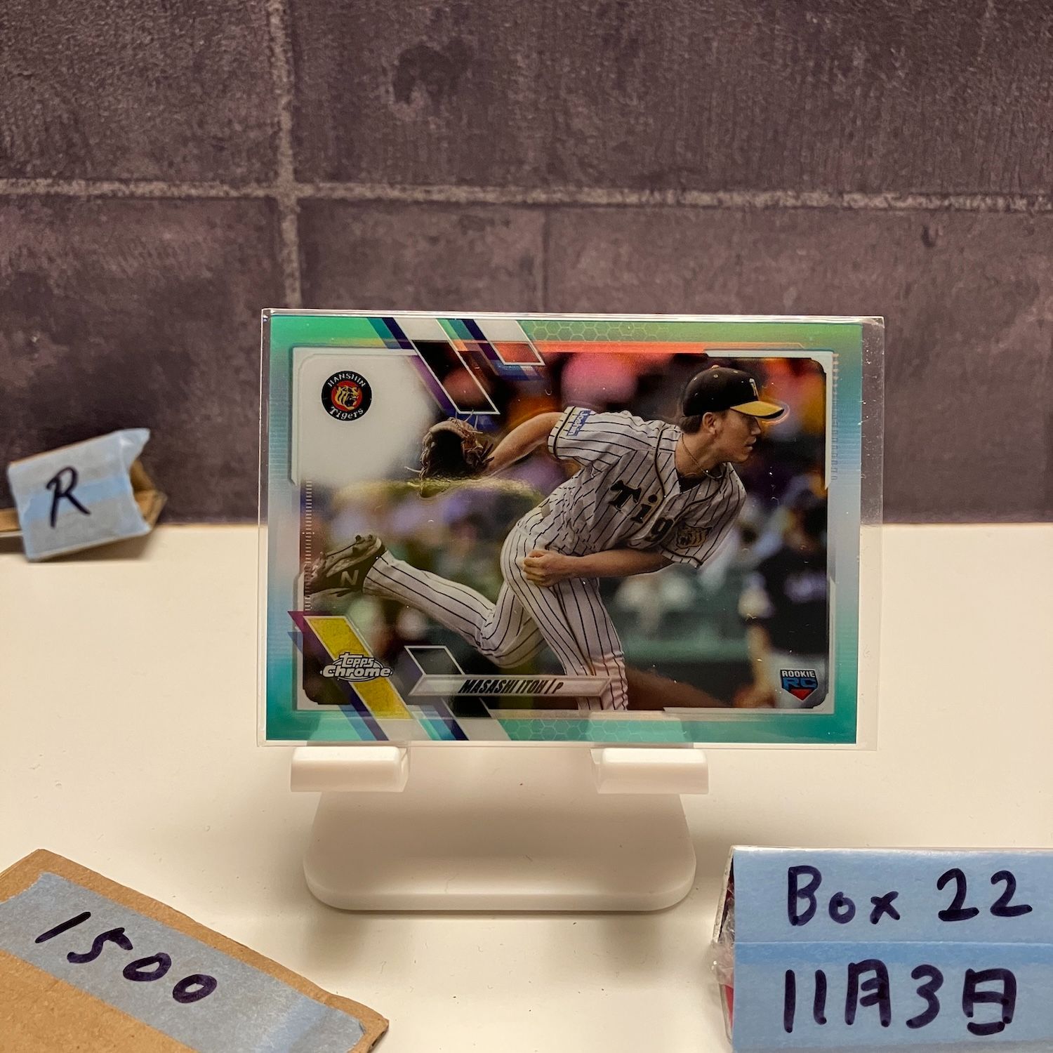 2021 Topps Chrome NPB 伊藤将司 Masashi Itoh 024/199 阪神タイガース