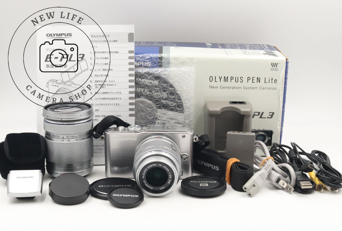 【美品・動作確認済・ショット数7207・ストロボ付】OLYMPUS E-PL3 美品・動作確認済・ショット数7207・ストロボ付】OLYMPUS E-PL3 美品・動作